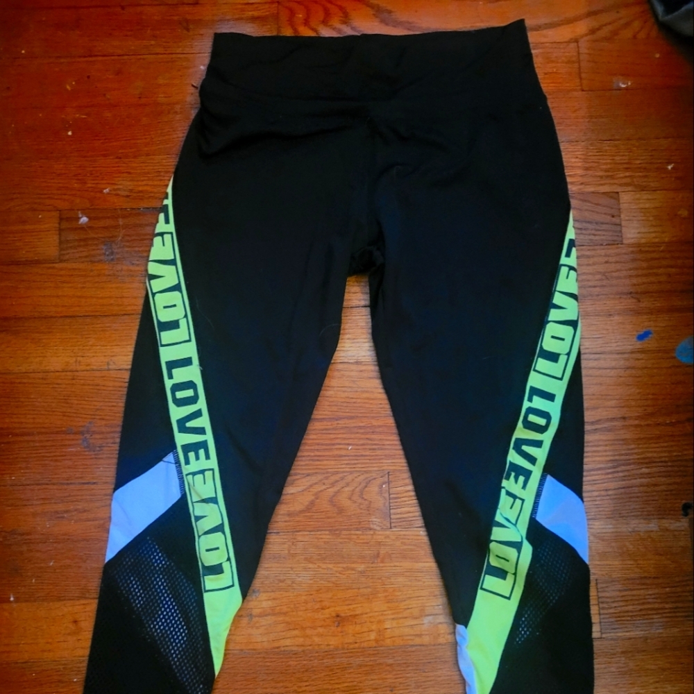Neon printed leggings MEDIUM